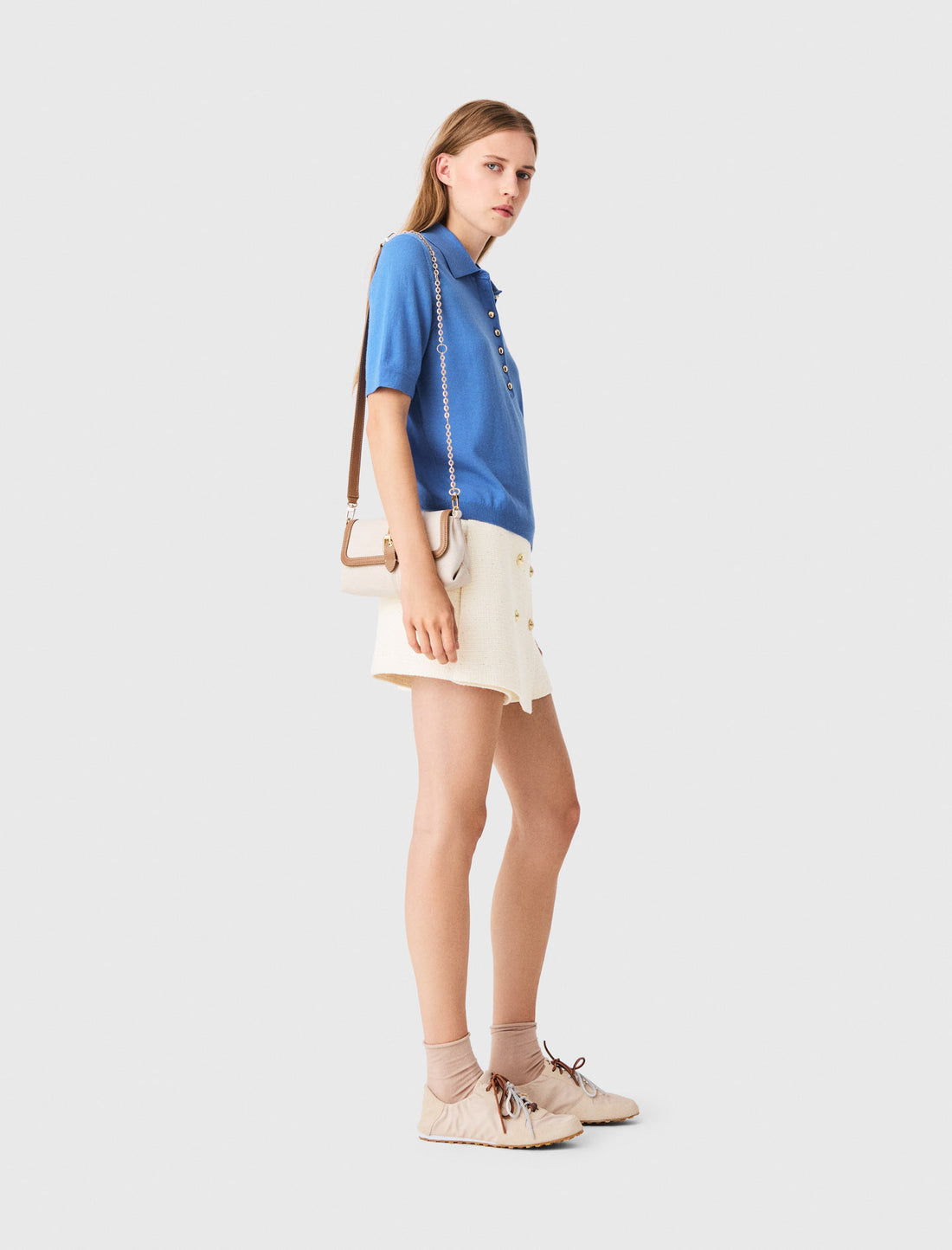Jersey con cuello de polo