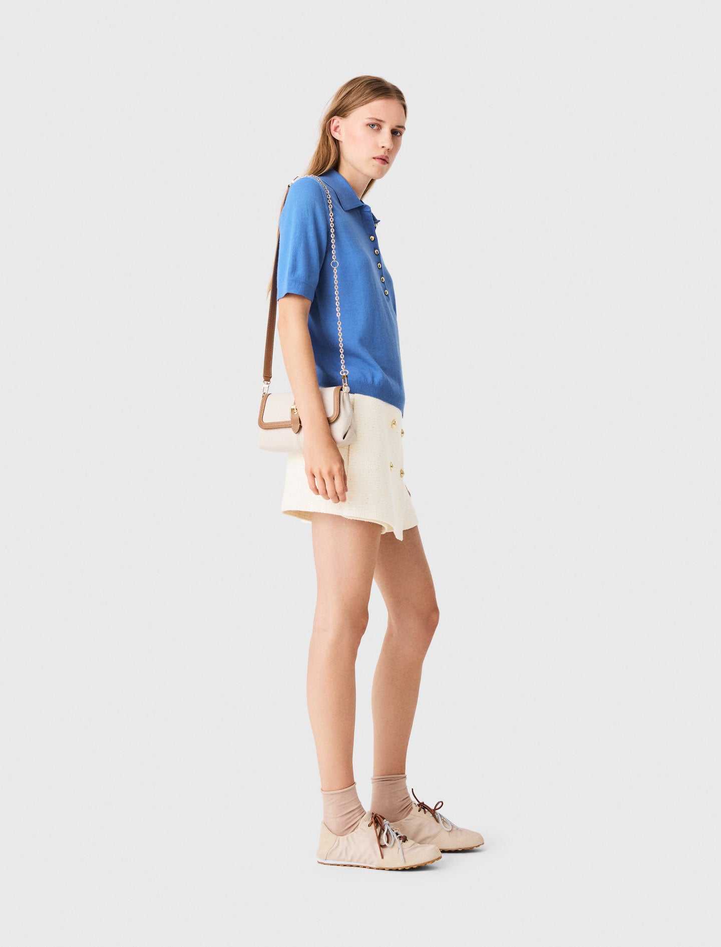 Jersey con cuello de polo