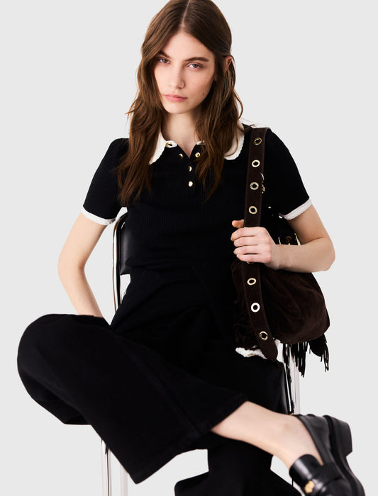 Polo de manga corta