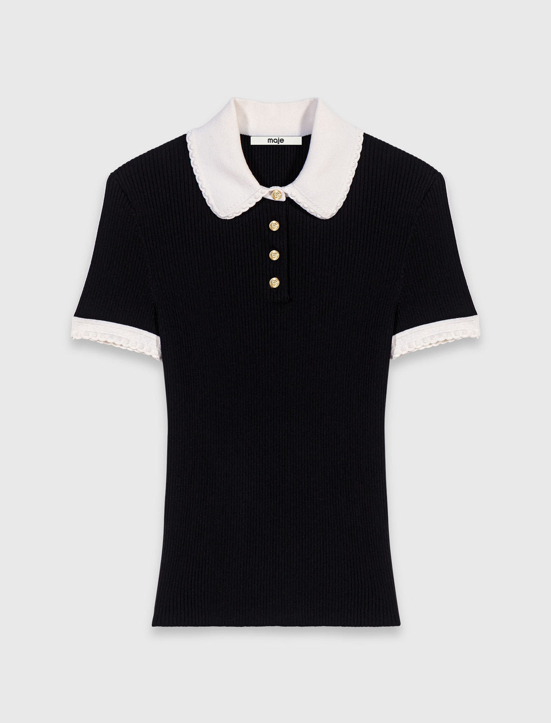 Polo de manga corta