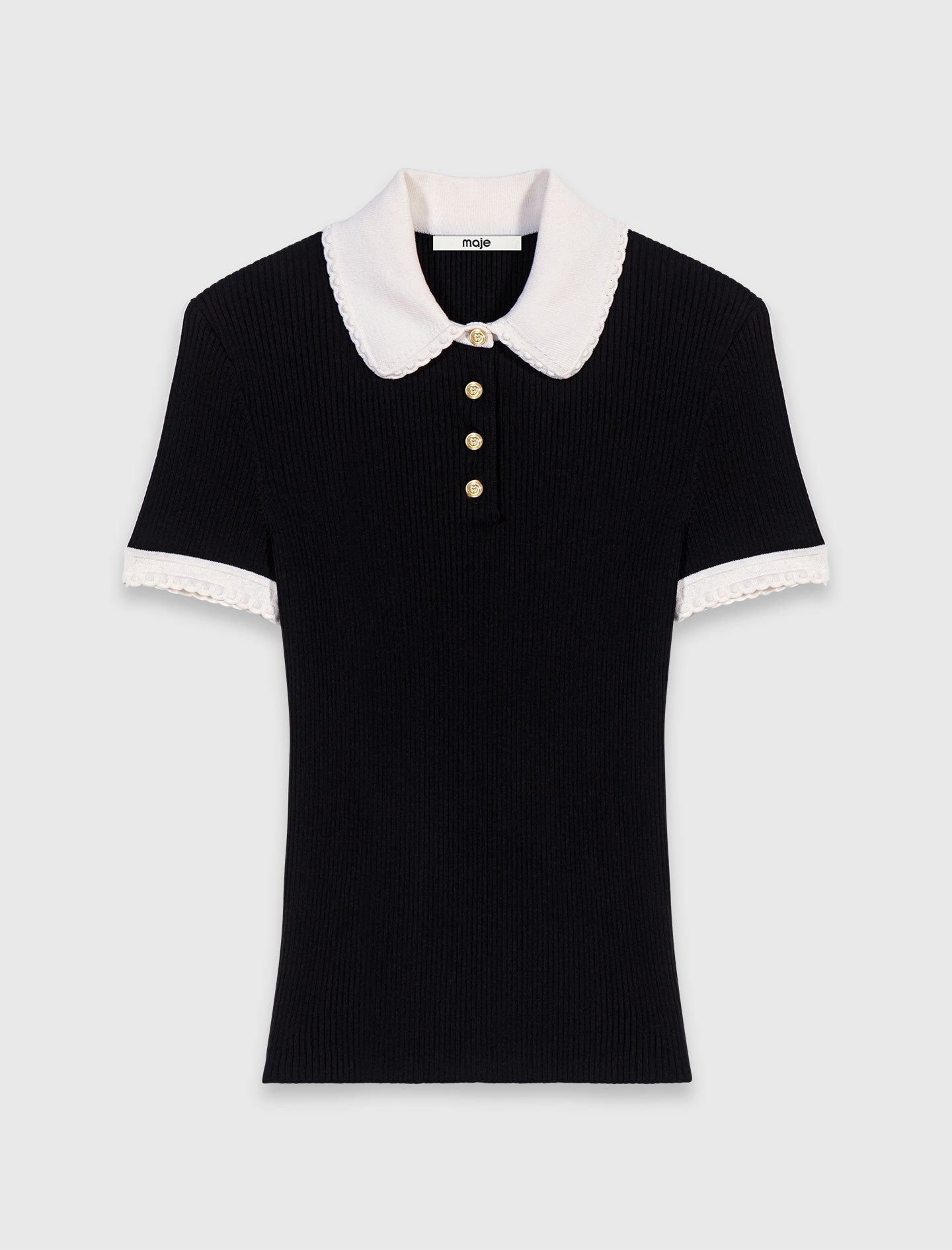 Polo de manga corta