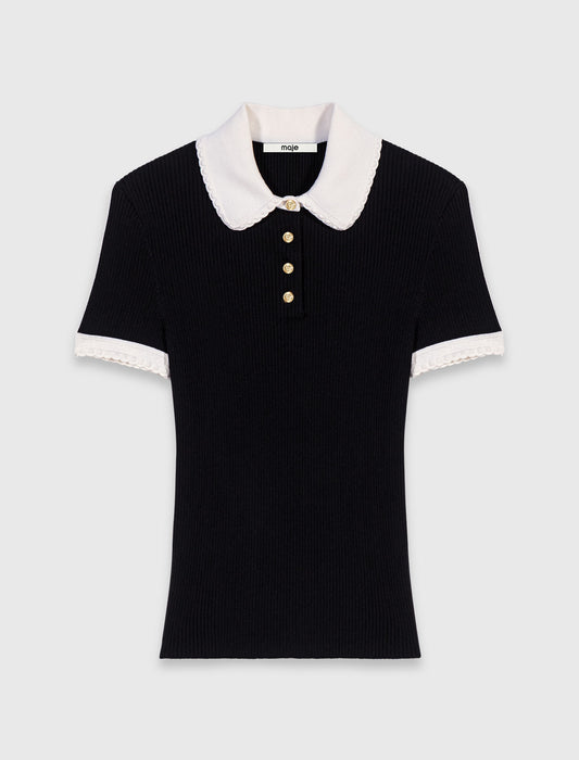 Polo de manga corta