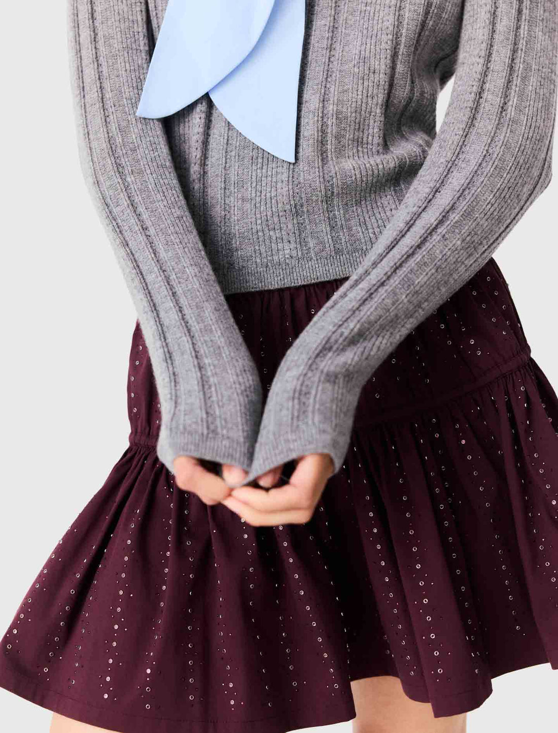 Jersey con cuello desmontable