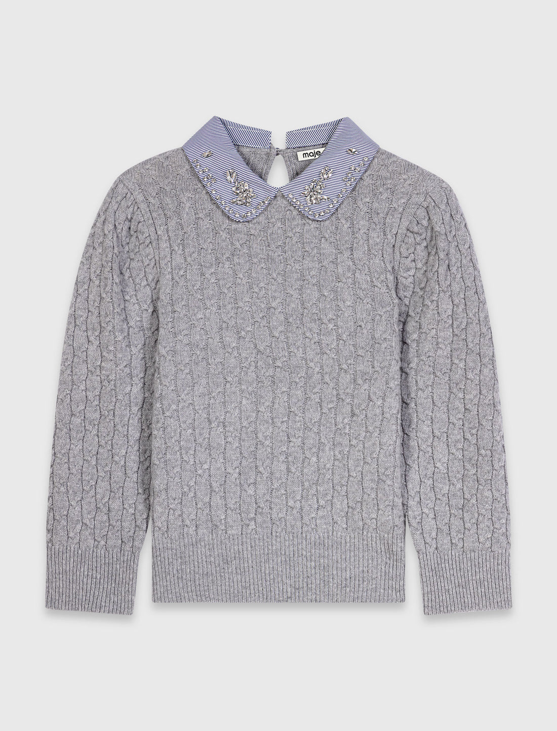 Jersey con cuello desmontable