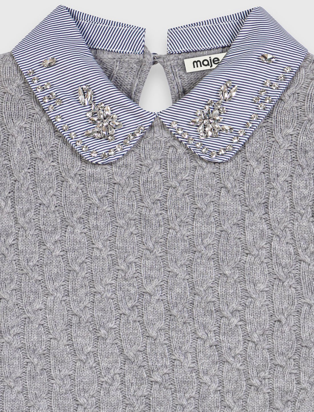 Jersey con cuello desmontable