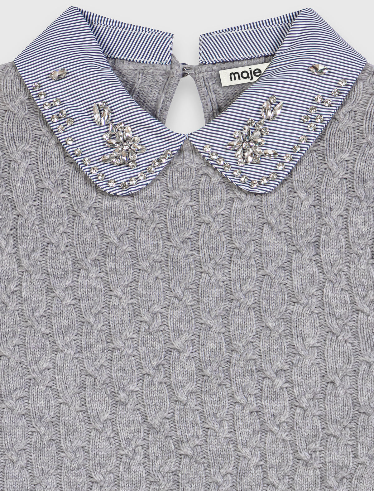 Jersey con cuello desmontable