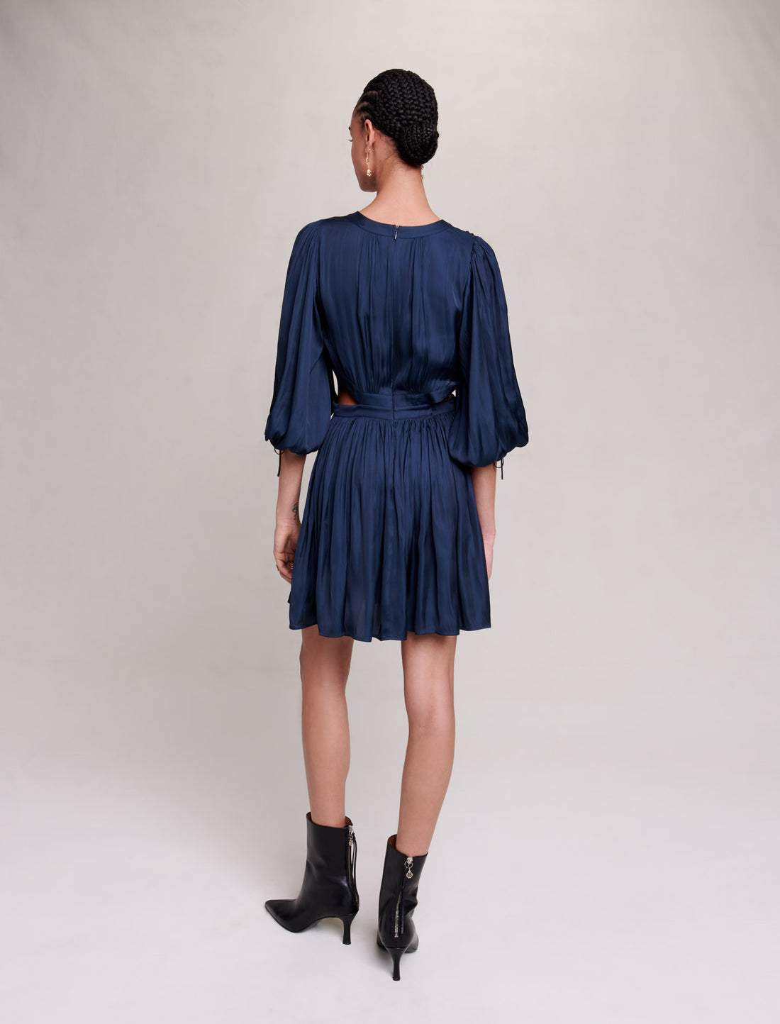 Vestido Risor Azul Marino Maje