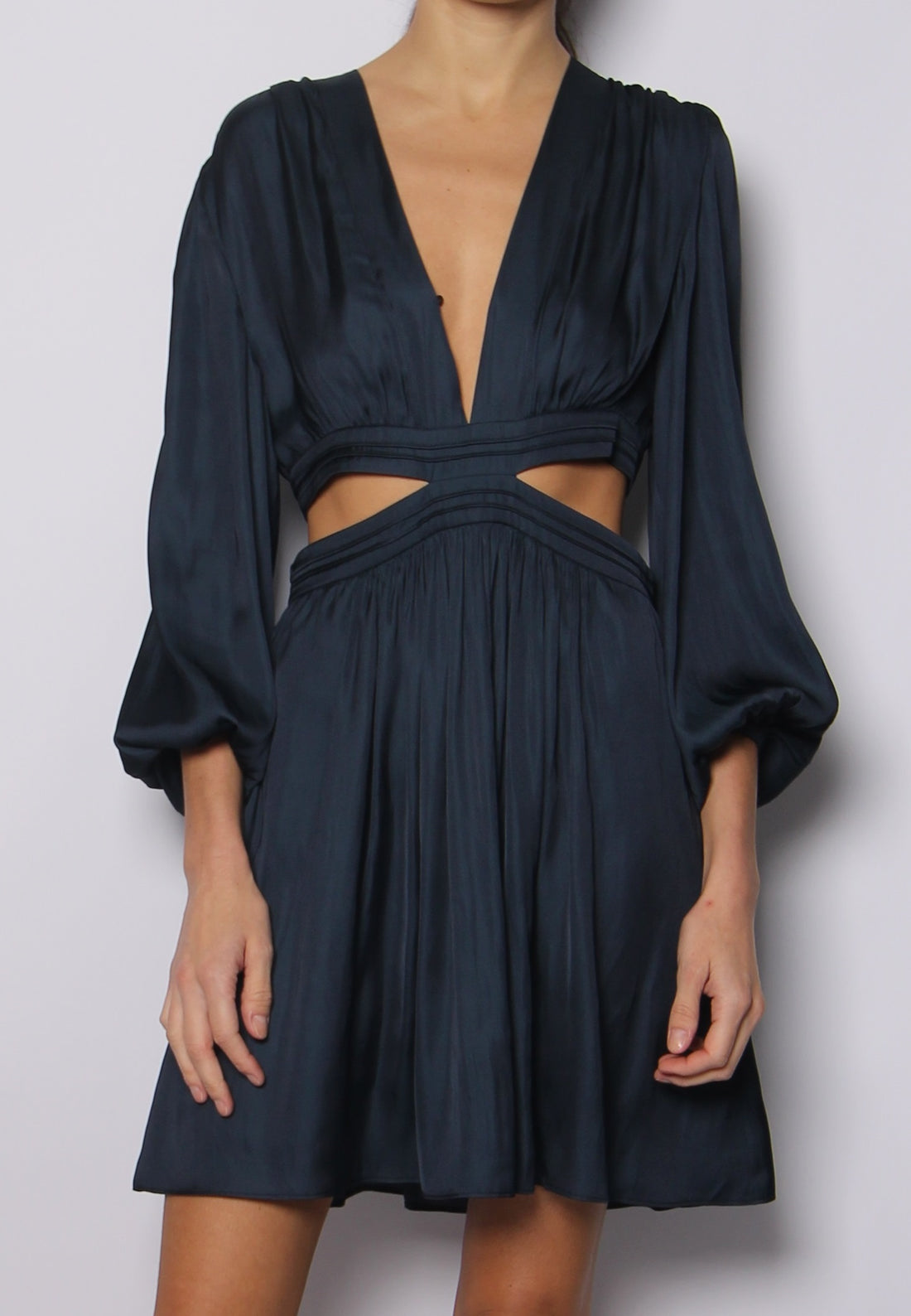 Vestido Risor Azul Marino Maje