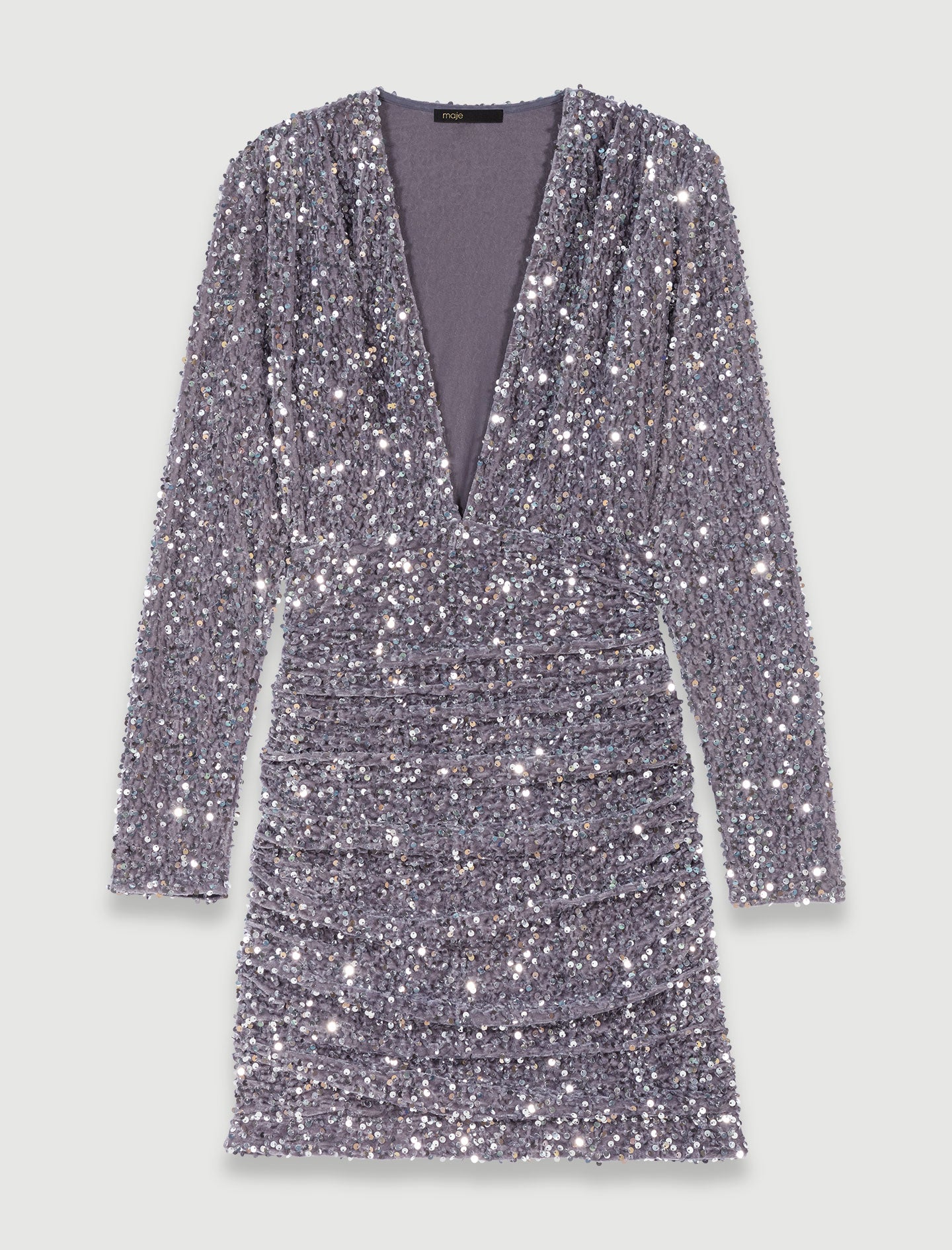 Vestido de terciopelo y lentejuelas