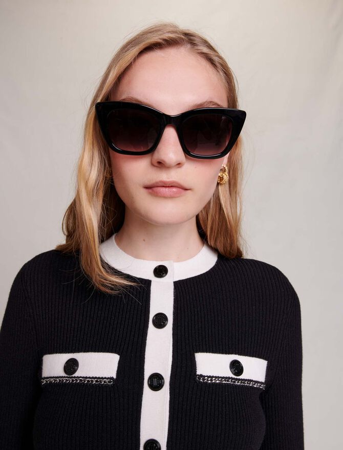 Vestido corto de punto
