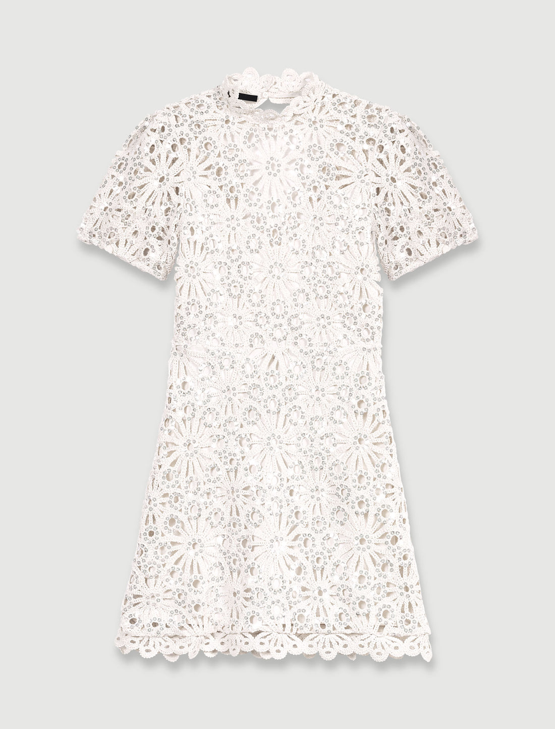 Vestido con espalda descubierta