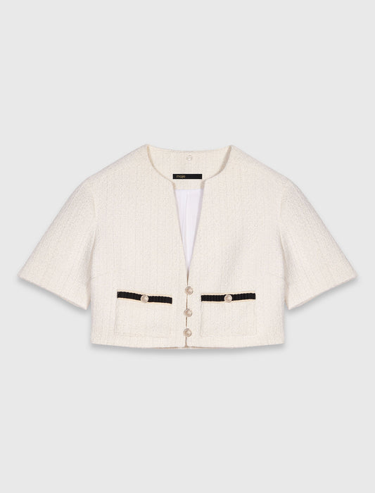 Vestido 2 en 1 de tweed