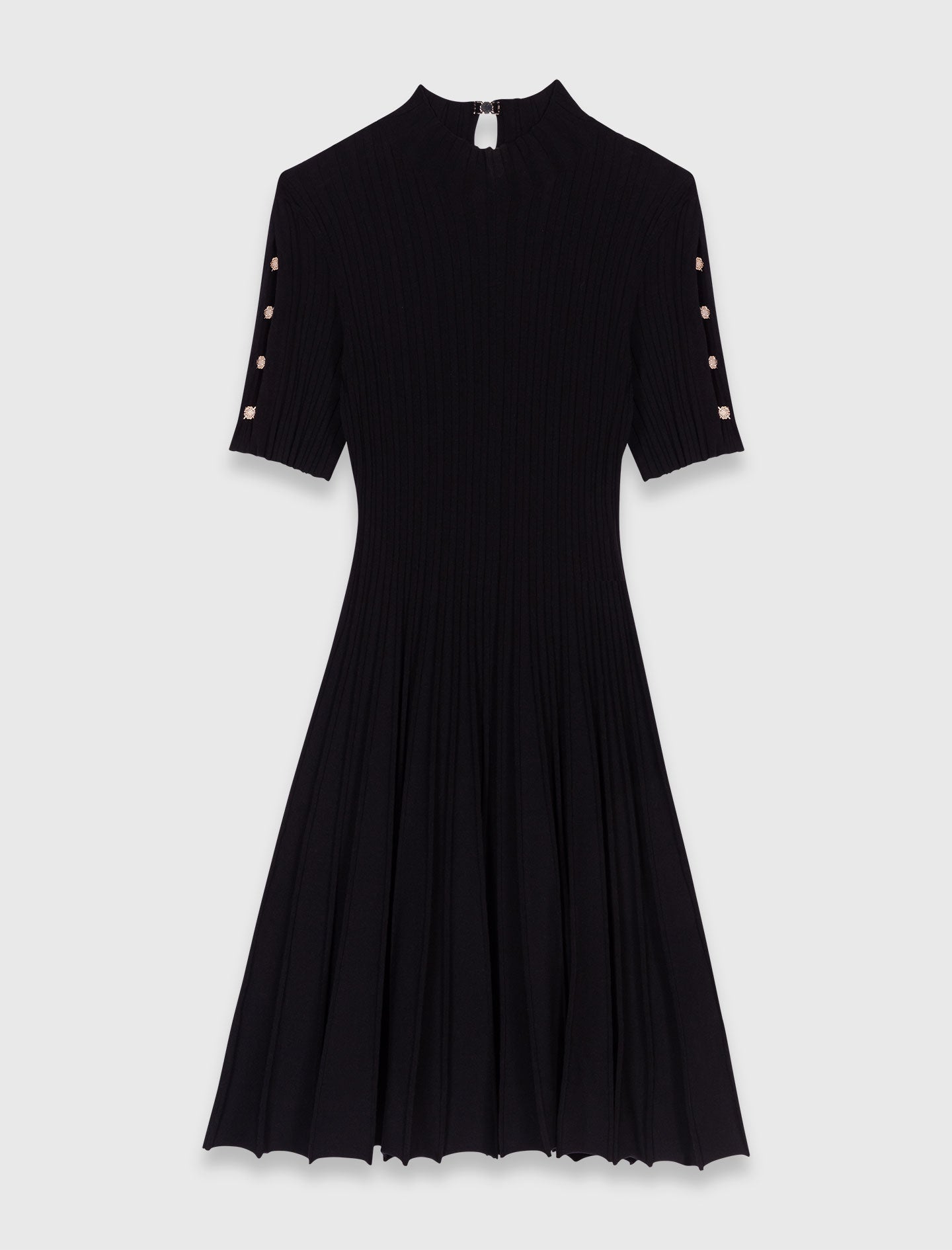 Vestido corto de punto