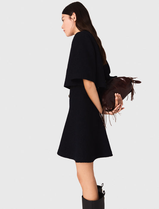 Vestido 2 en 1 de tweed