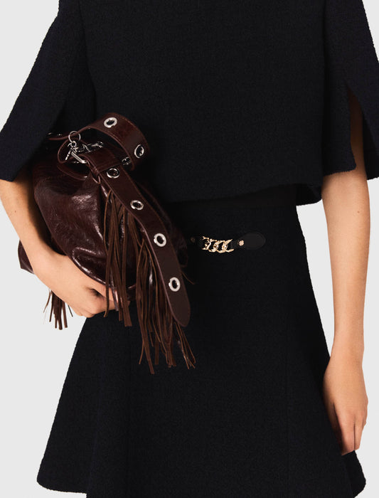 Vestido 2 en 1 de tweed