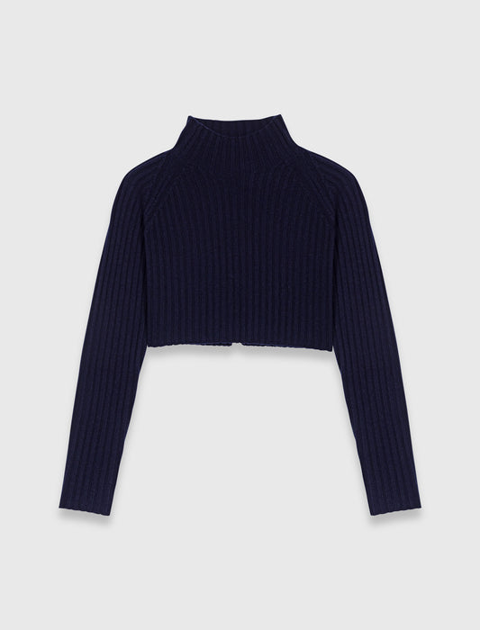 Vestido de punto con jersey desmontable