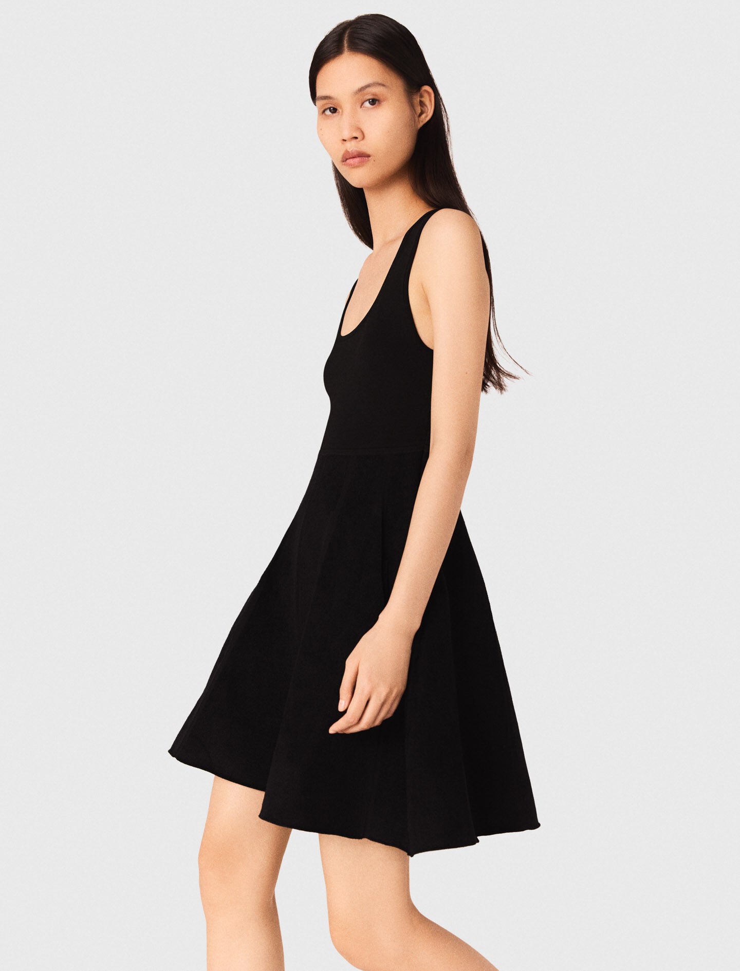 Vestido 2 en 1 efecto terciopelo