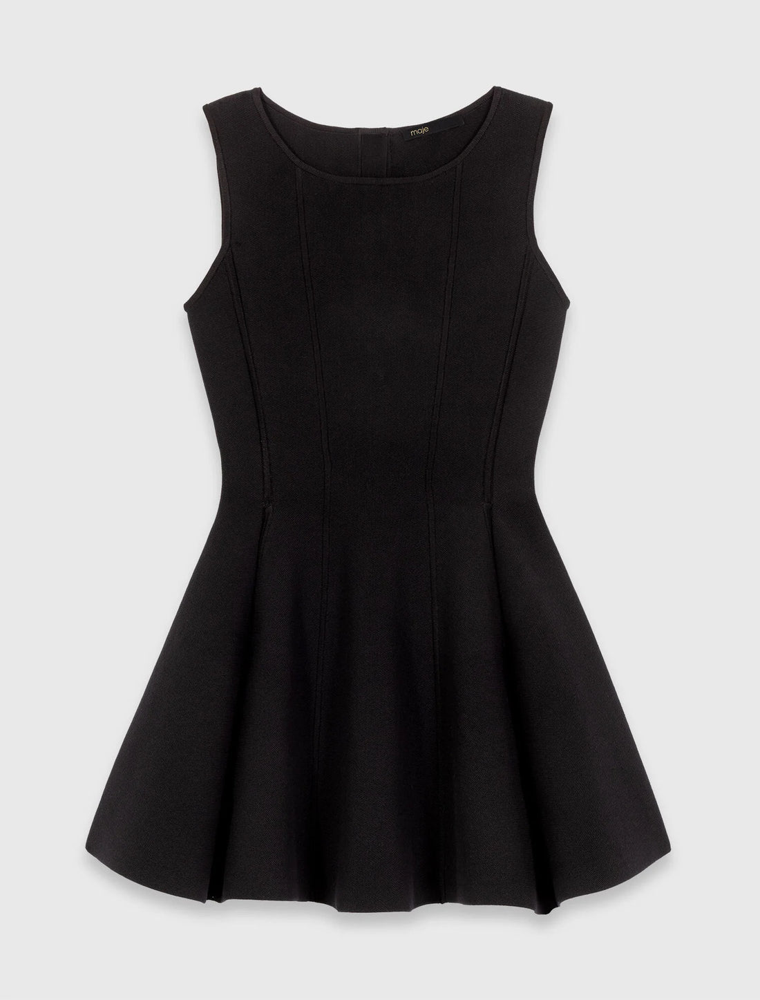 Vestido skater con lazos decorativos