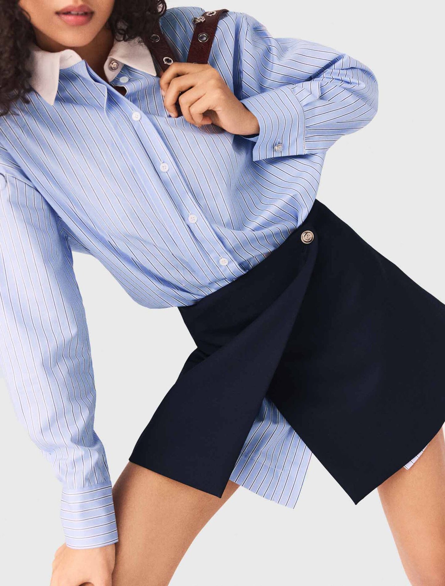 Vestido camisero 2 en 1