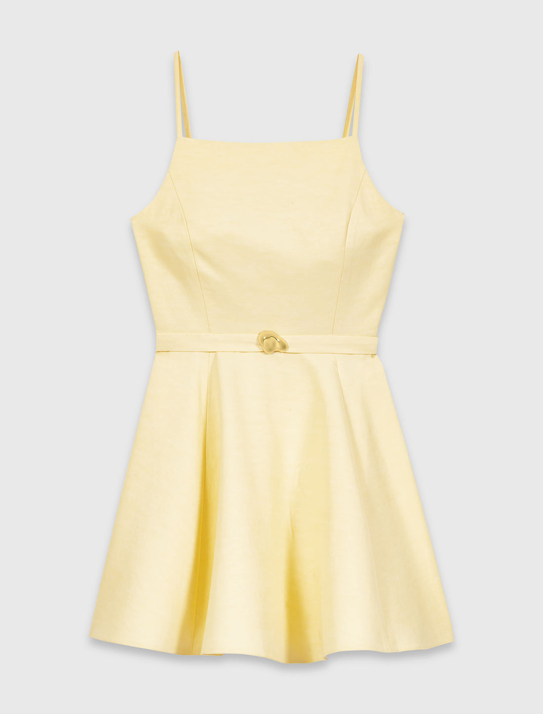 Vestido acampanado con tirantes