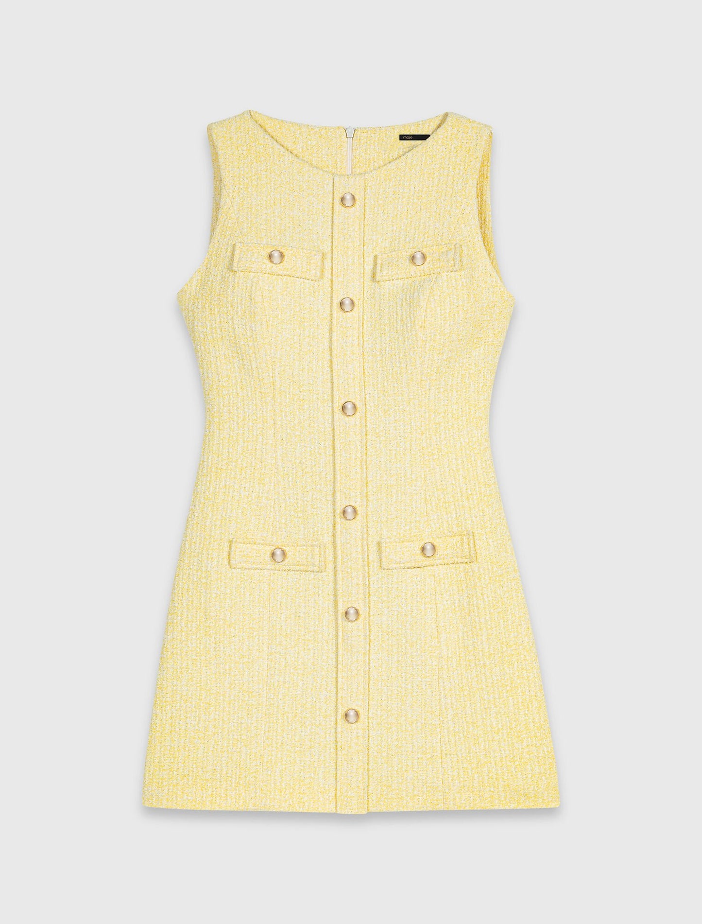 Vestido corto de tweed