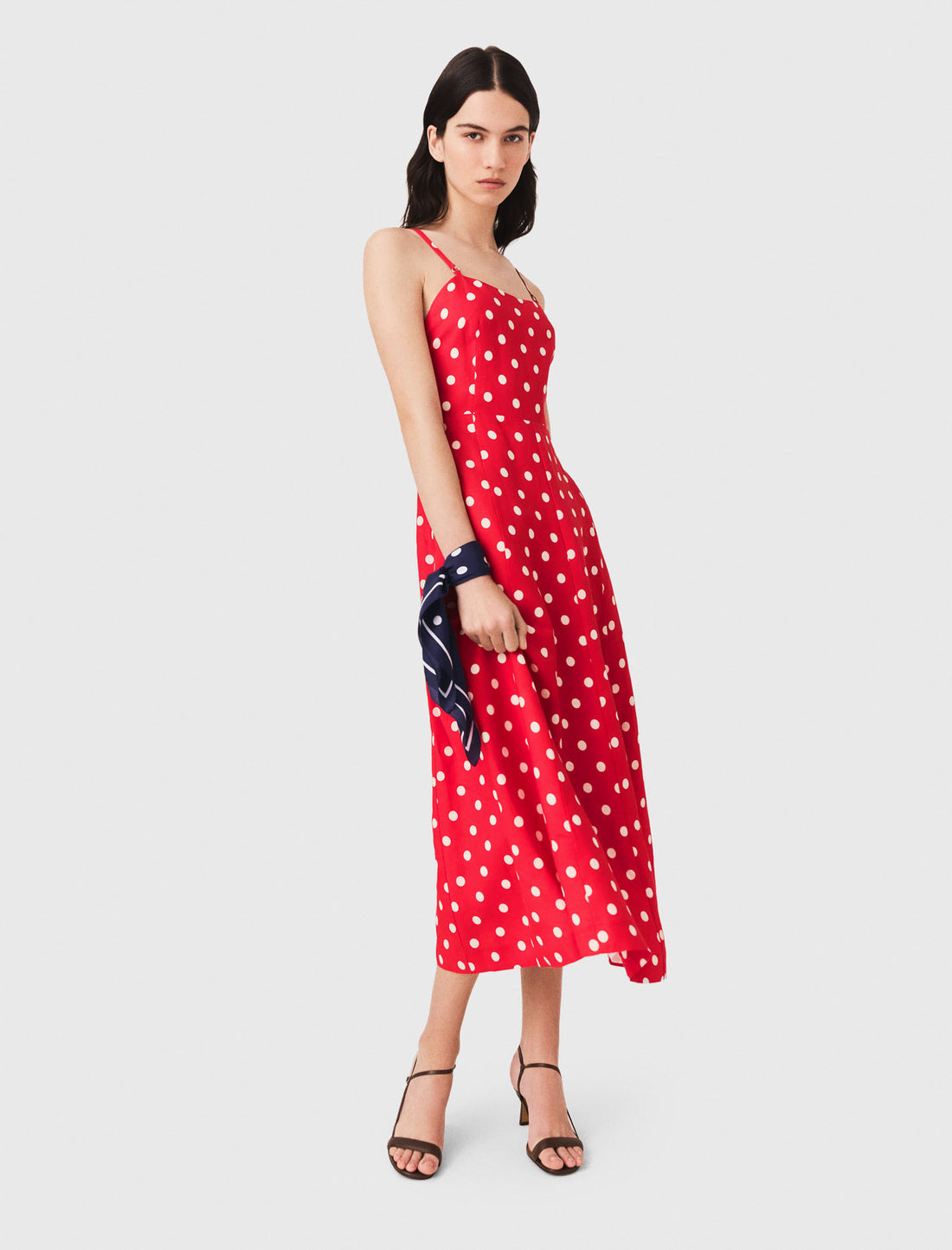 Vestido largo lino sin espalda