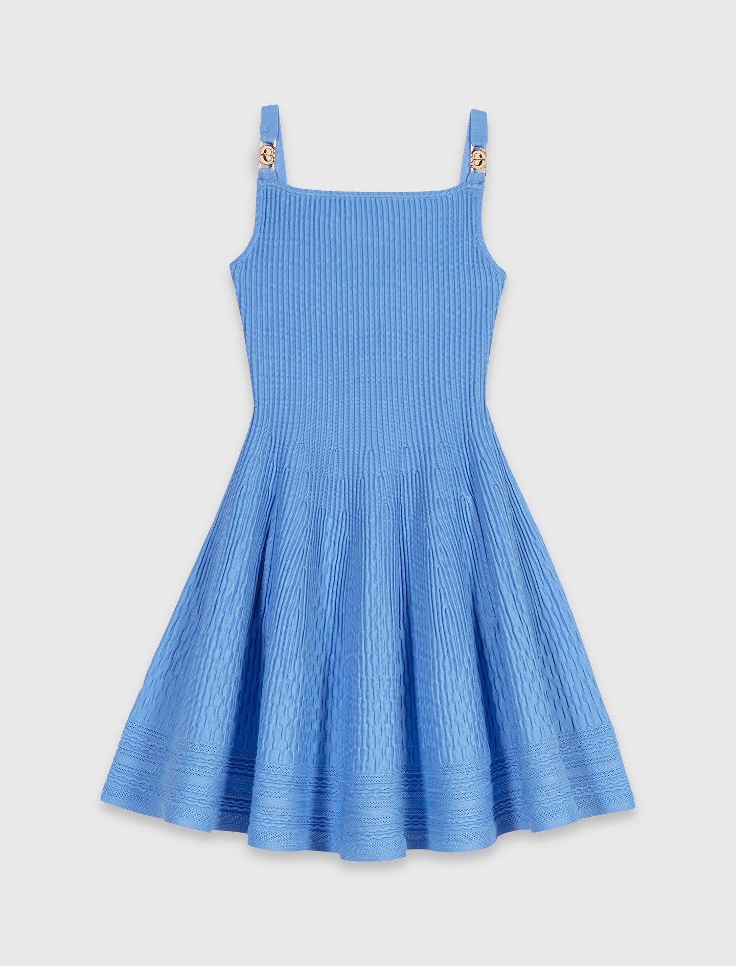 Vestido corto de punto