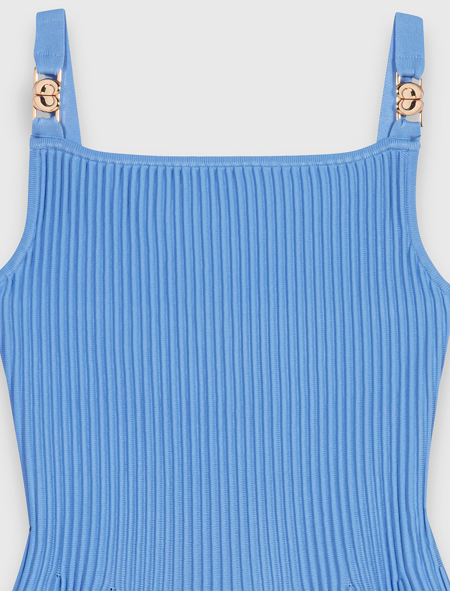 Vestido corto de punto