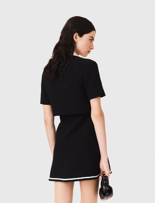Vestido de tweed 2 en 1