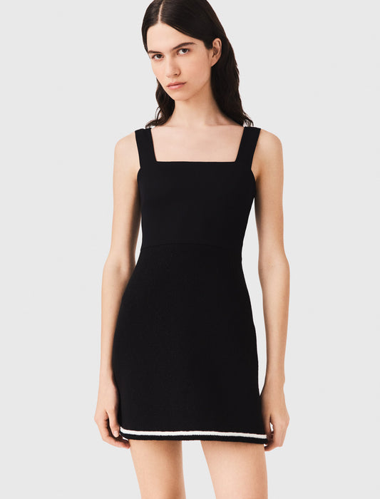 Vestido de tweed 2 en 1