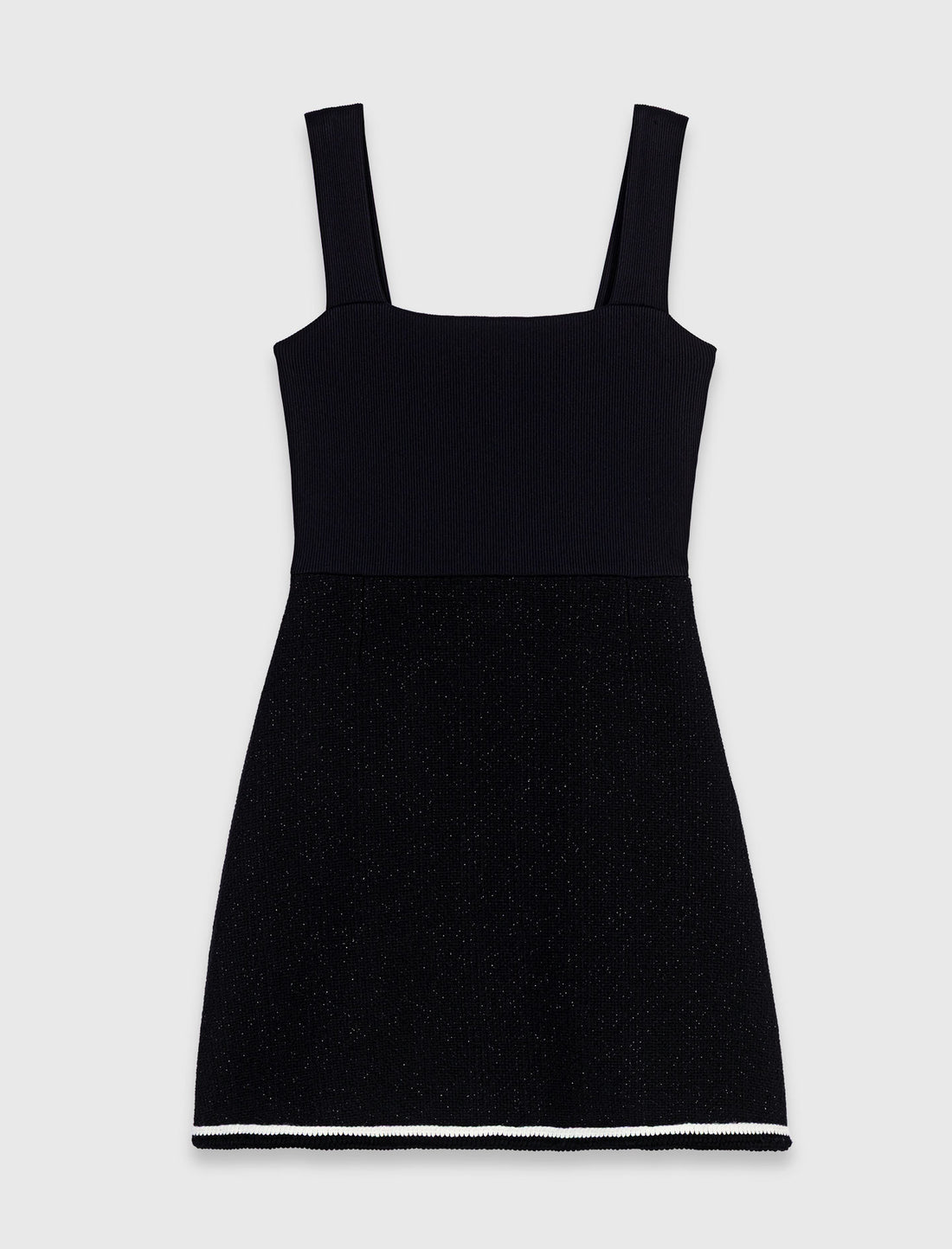 Vestido de tweed 2 en 1