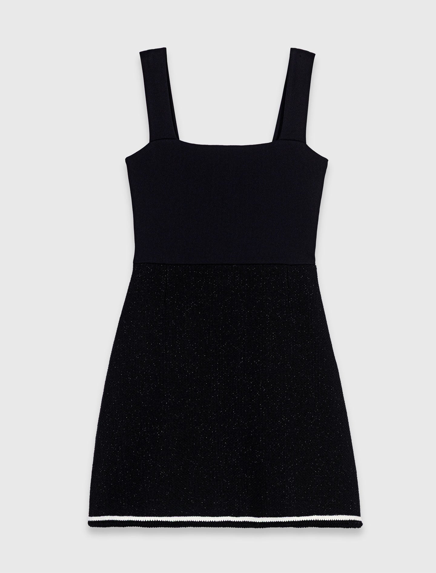 Vestido de tweed 2 en 1