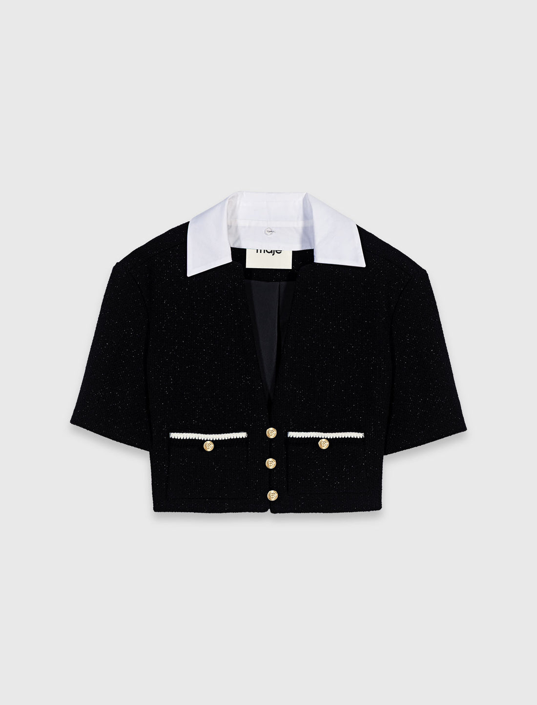 Vestido de tweed 2 en 1