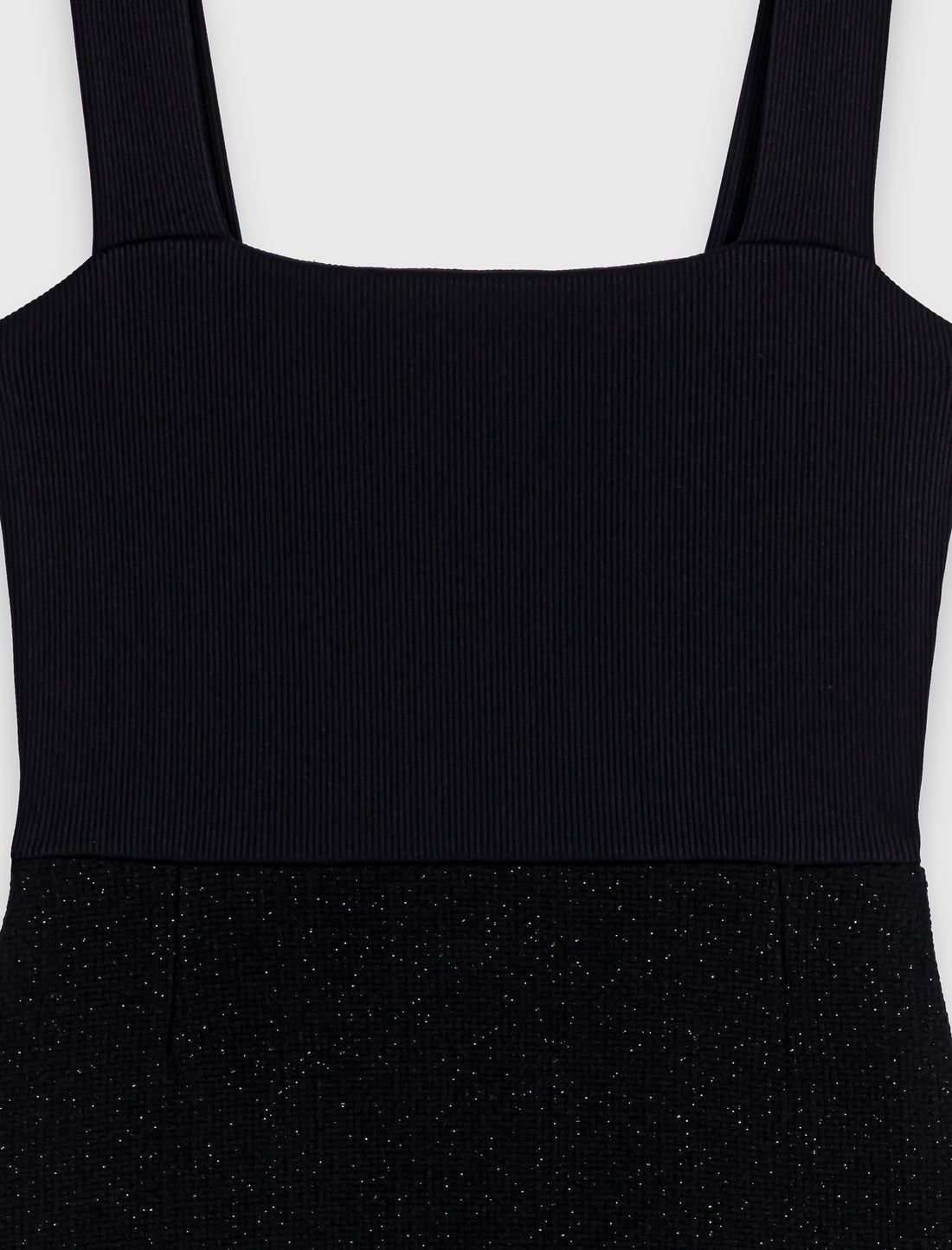 Vestido de tweed 2 en 1
