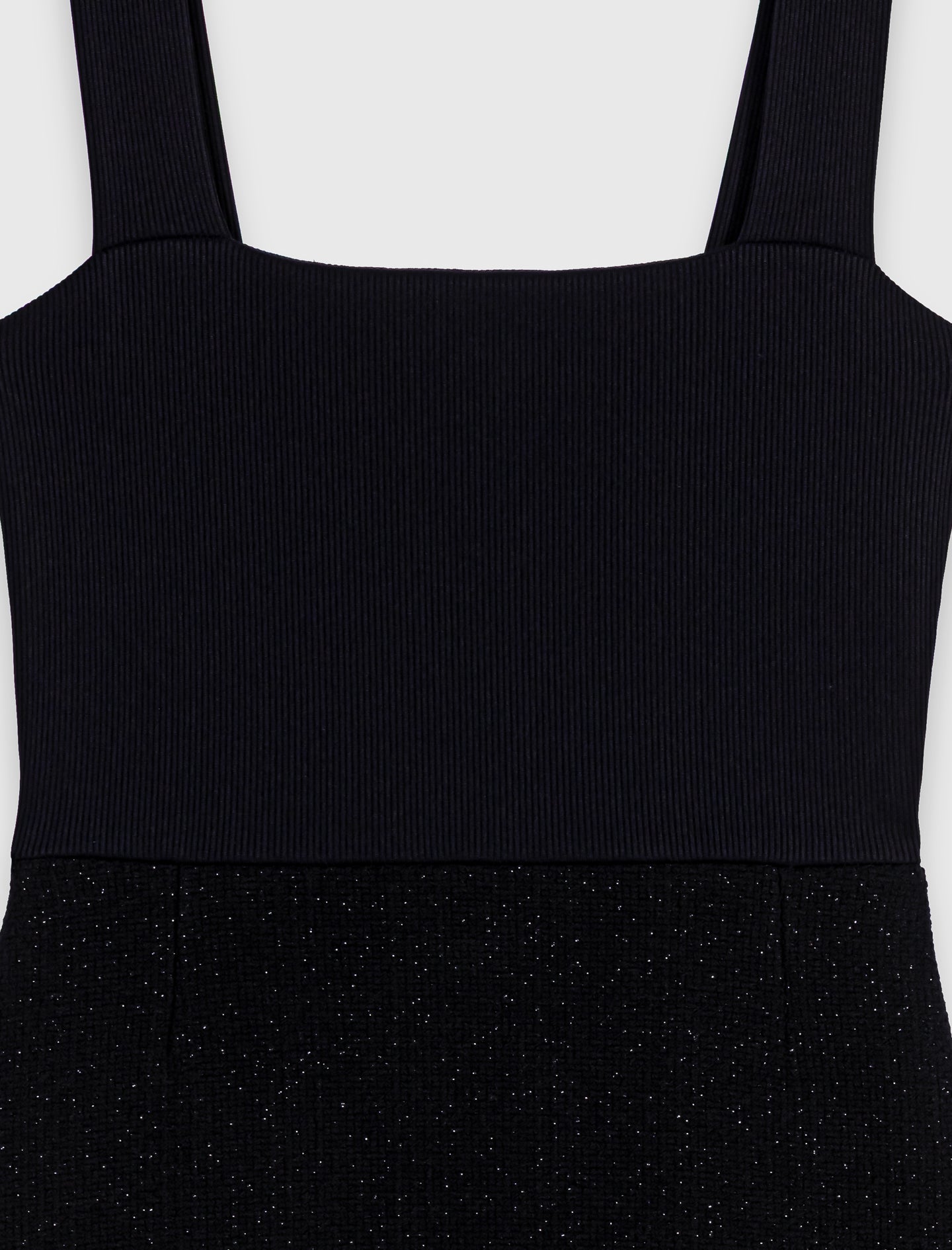Vestido de tweed 2 en 1