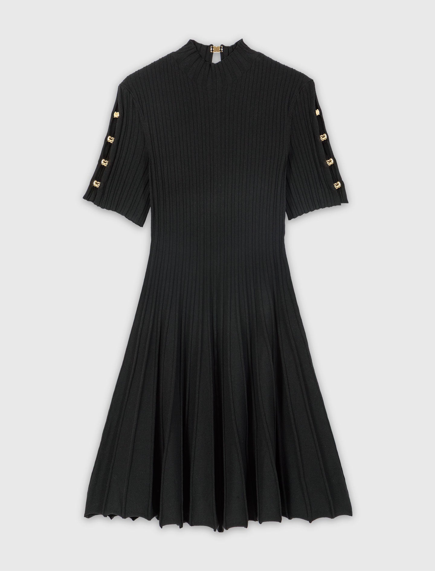 Vestido corto de punto