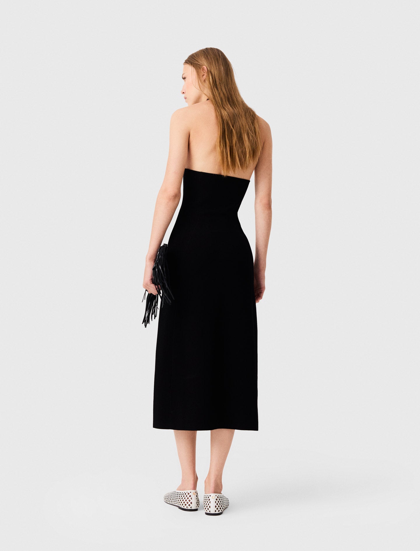 Vestido con detalles joya florales