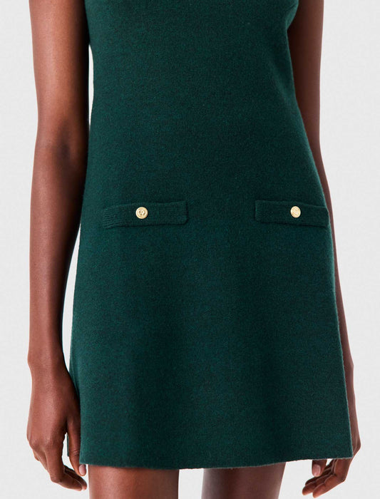 Vestido de punto y jersey extraíble