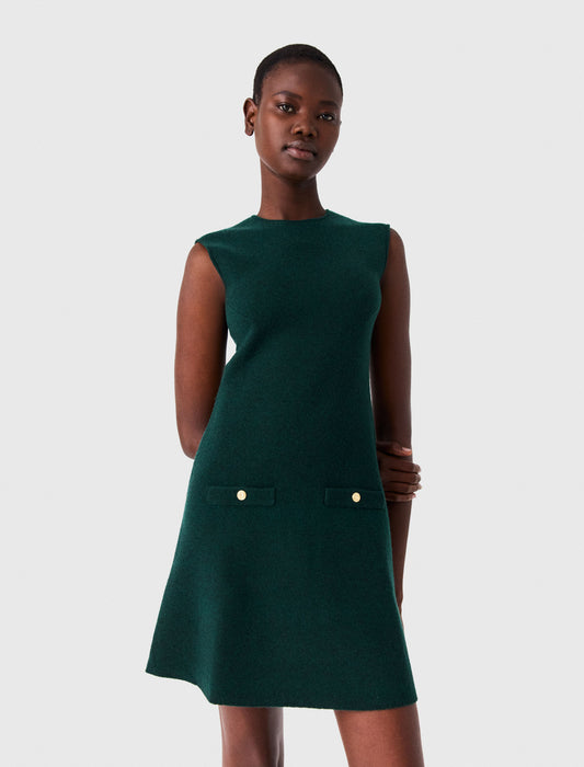 Vestido de punto y jersey extraíble