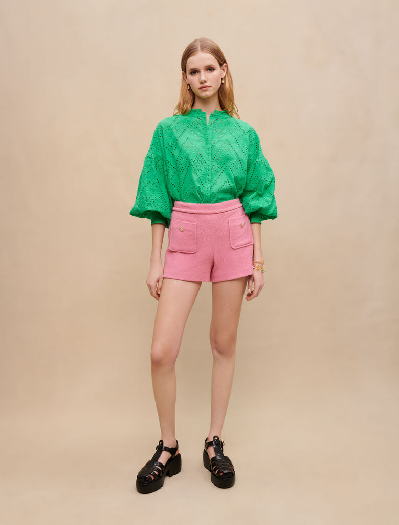 Short de tweed