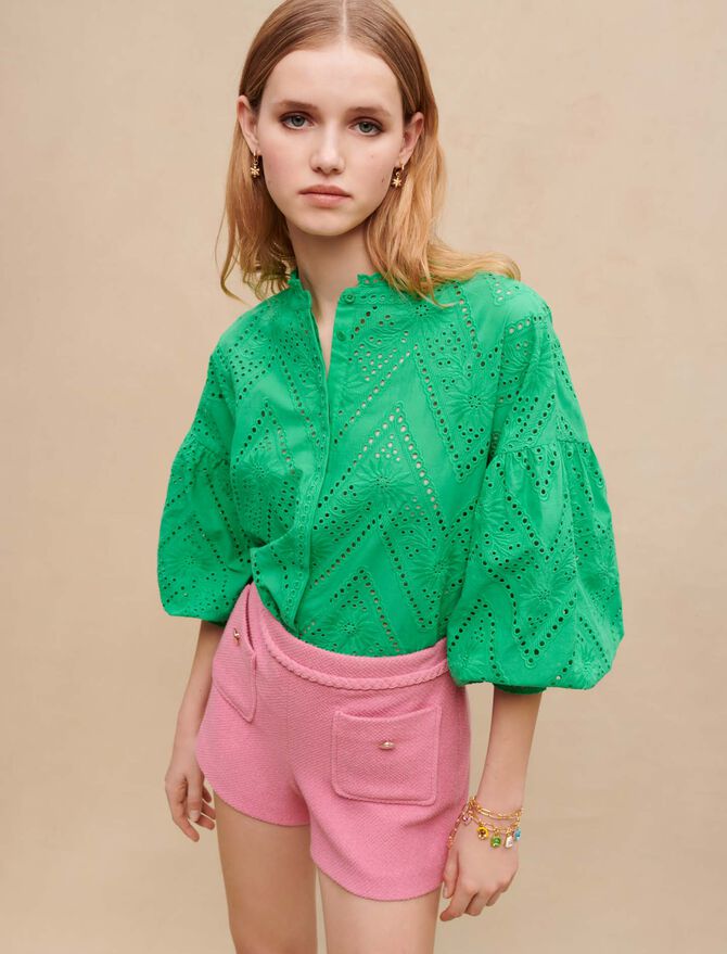 Short de tweed