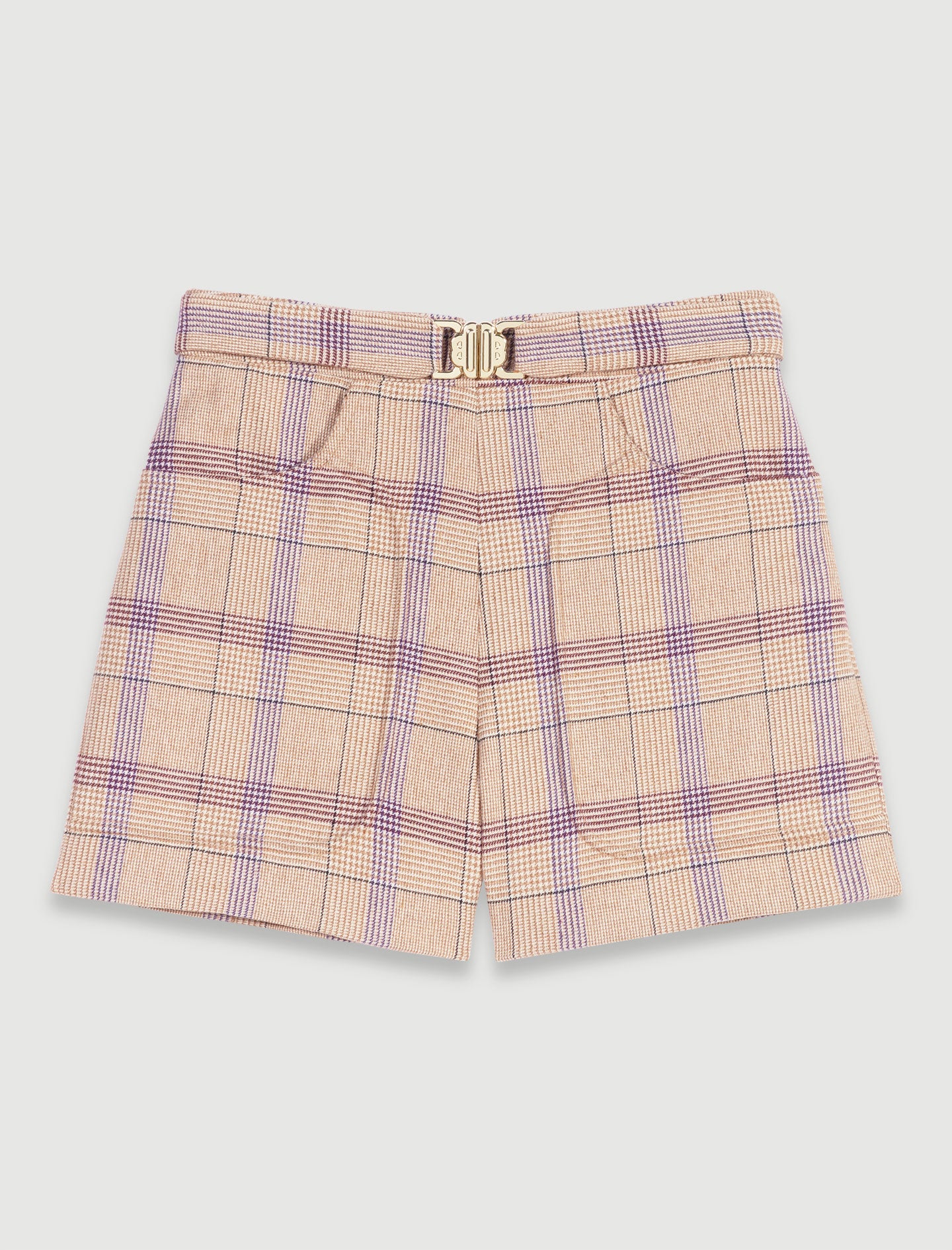 Pantalón corto estructurado