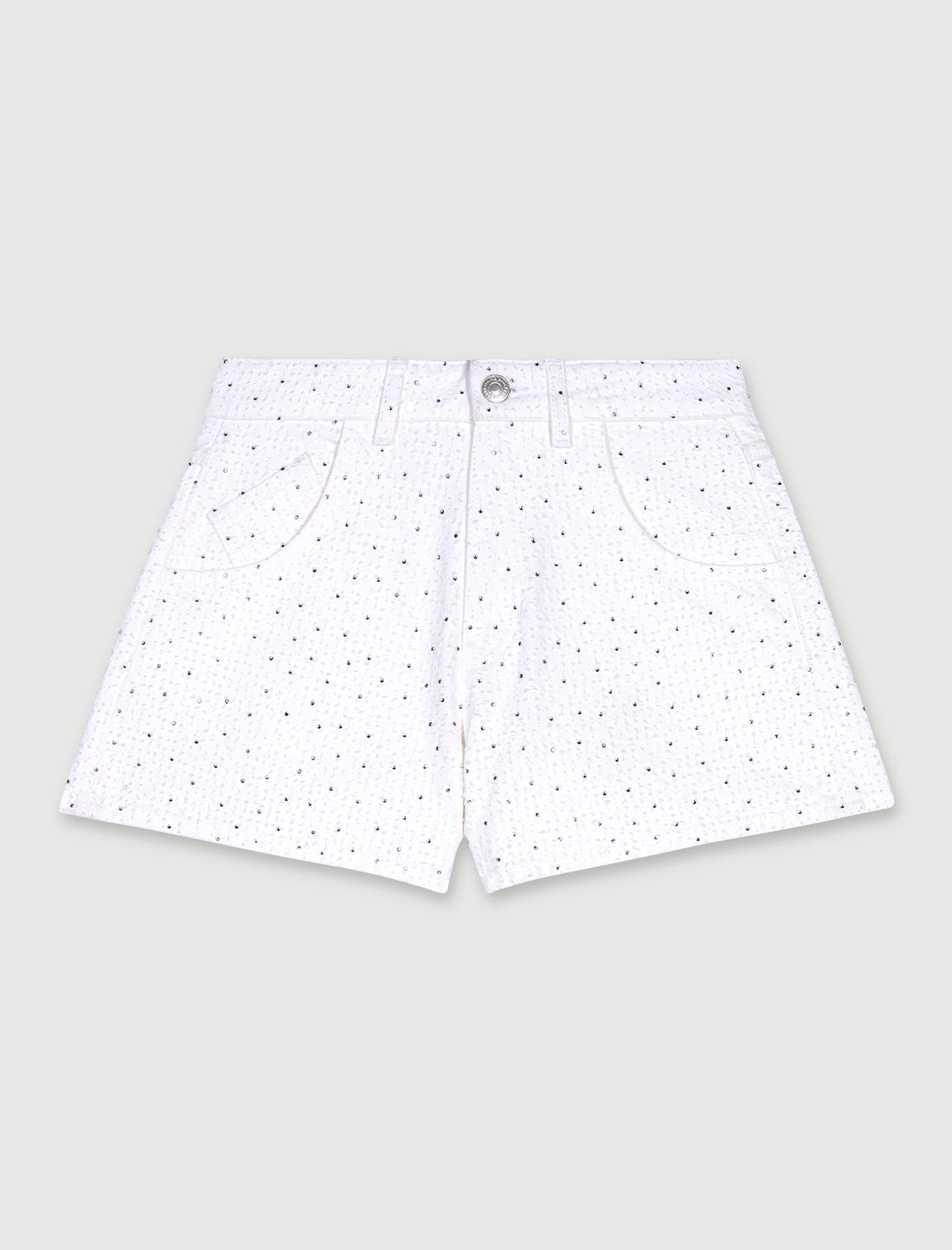Pantalón corto vaquero brillantes