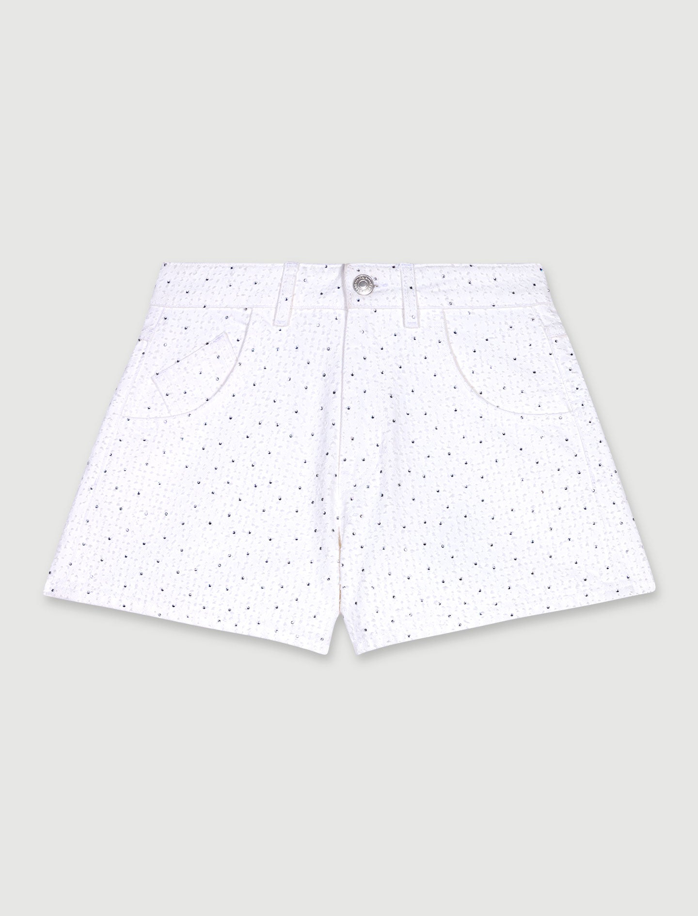 Pantalón corto vaquero brillantes