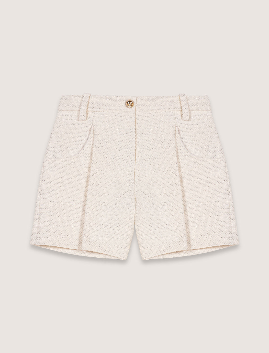 Short de tweed y lurex