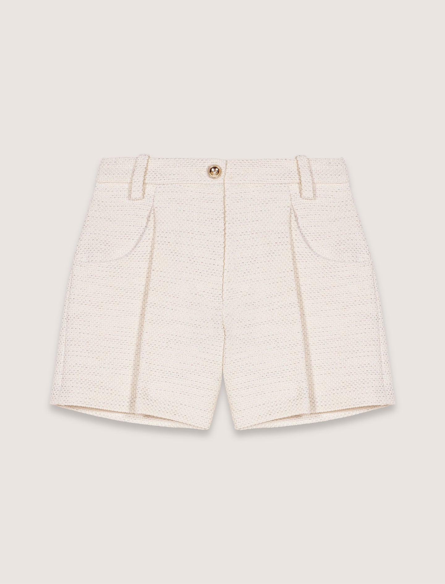 Short de tweed y lurex