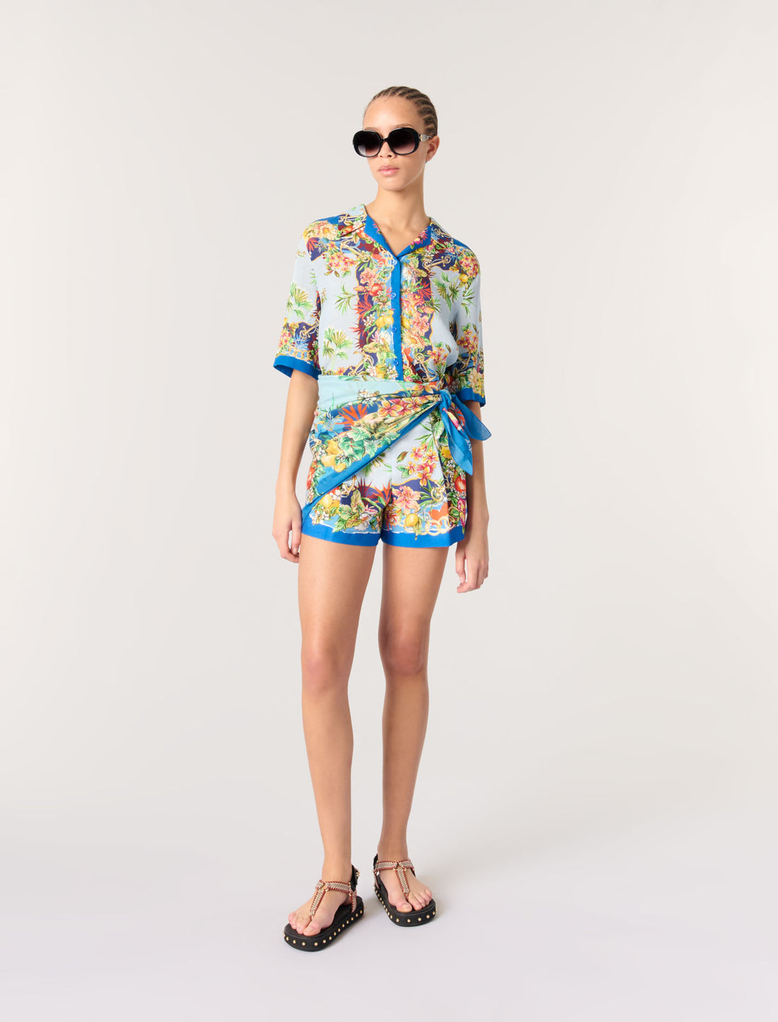 Short estampado