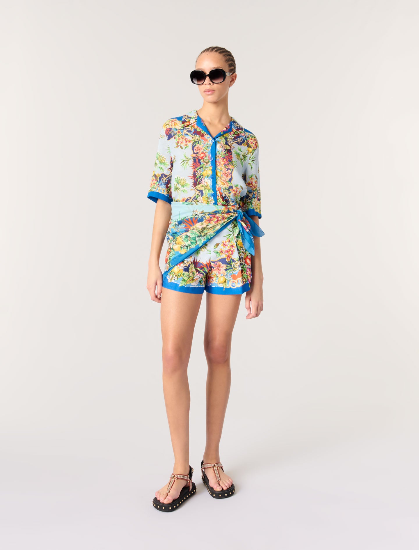 Short estampado
