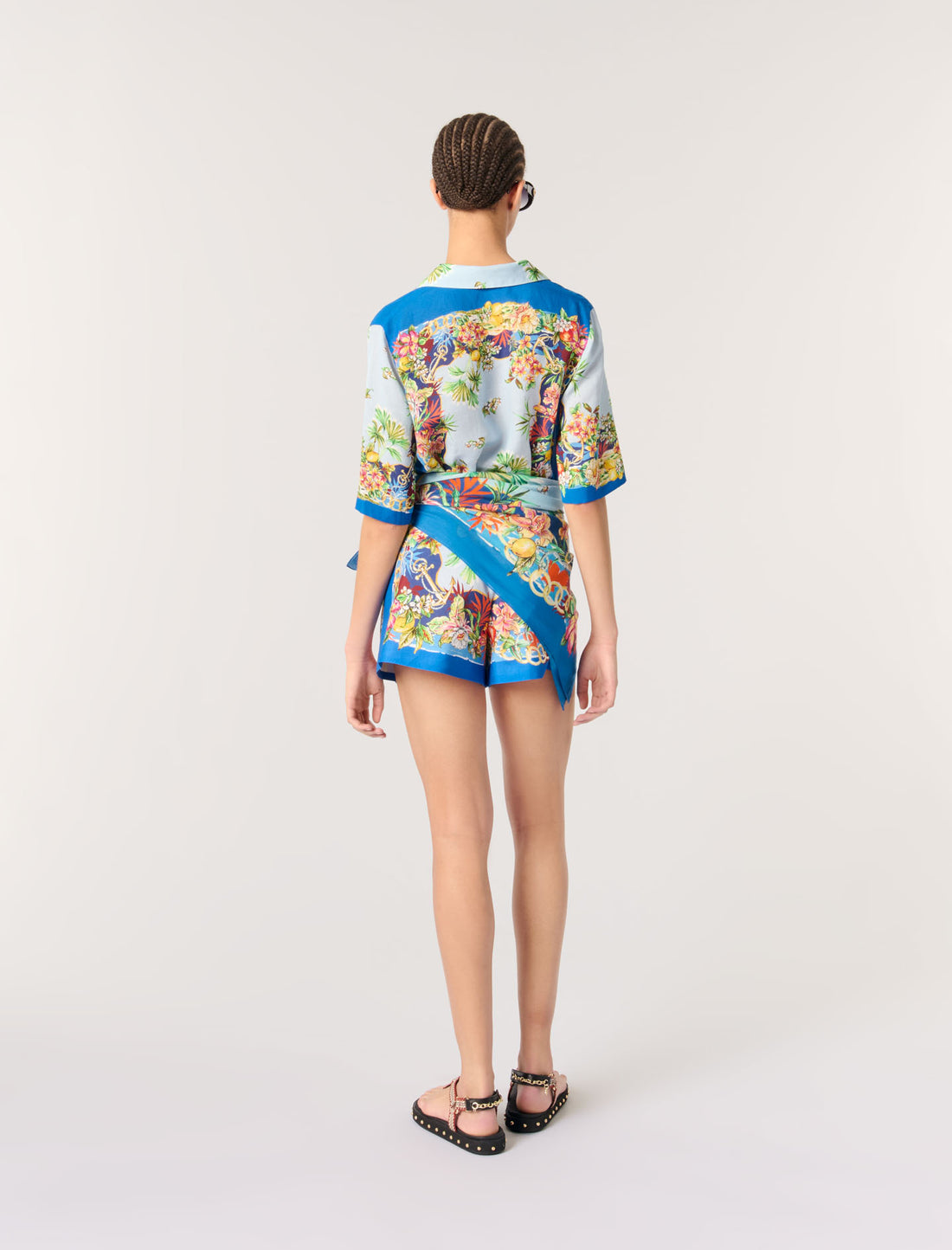 Short estampado