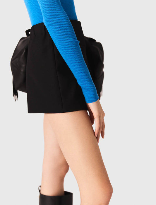 Pantalón corto de sastre trampantojo